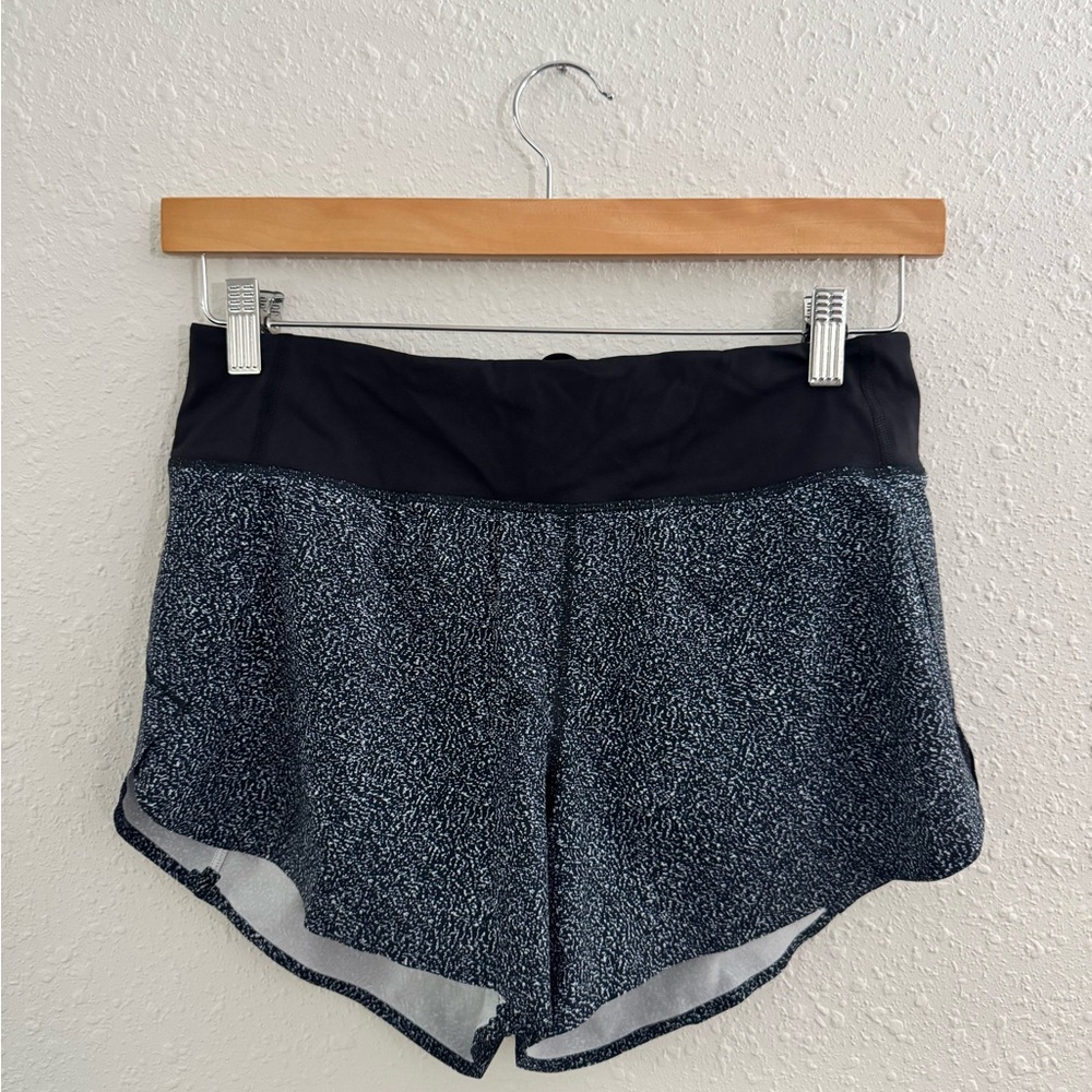 Athleta Black and Gray Athletic Shorts